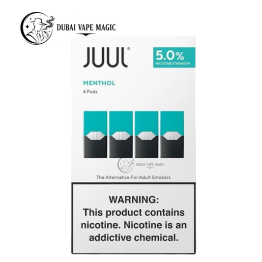 JUUL Pods 5.0% (Pack of 4) | Buy Online in Dubai UAE