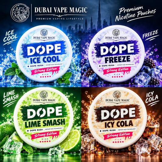 DOPE Nicotine Pouches UAE | Instant Kick