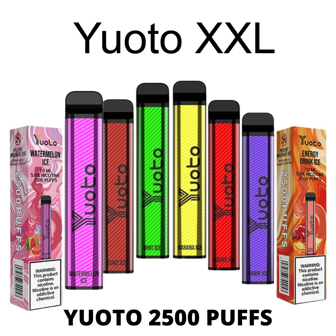 Yuoto XXL Disposable Vape 2500 Puffs in UAE | Buy Online Dubai