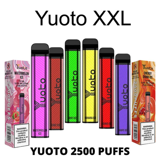 Yuoto XXL Disposable Vape 2500 Puffs in UAE | Buy Online Dubai