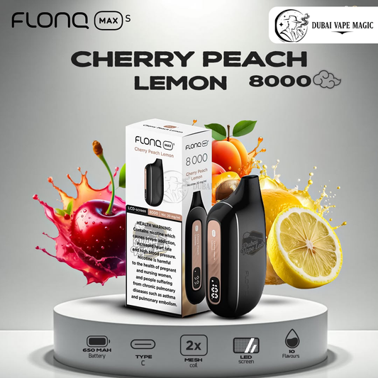 FLONQ Max S 8000 Puffs Disposable Vape – Premium Smart Vape in Dubai