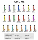 Yuoto XXL Disposable Vape 2500 Puffs in UAE | Buy Online Dubai