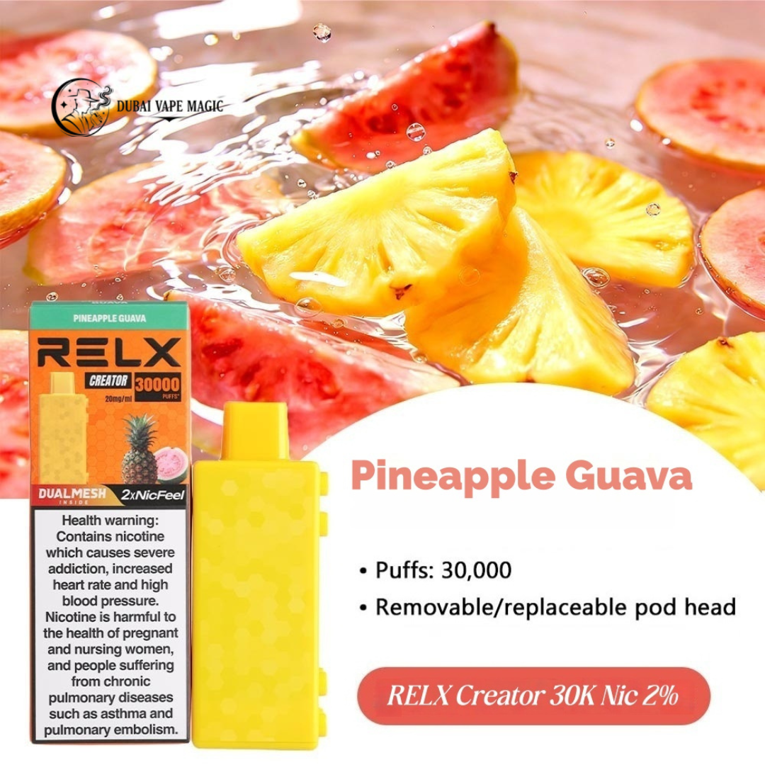 RELX Creator 30000 Puffs Vape UAE | Buy Online in Dubai