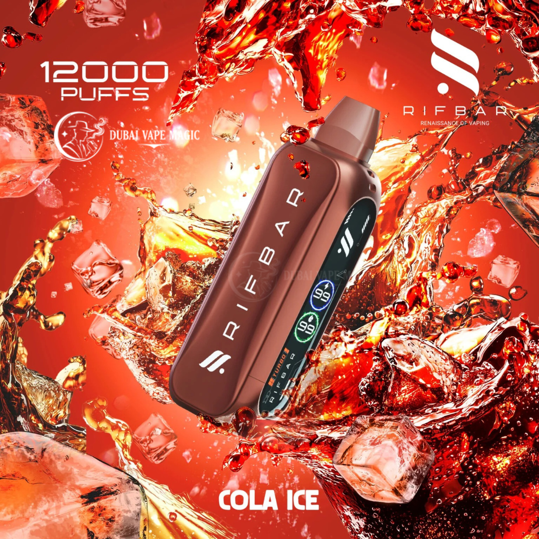RIFBAR Turbo X Slim 12000 Puffs Disposable Vape (2% Nicotine)