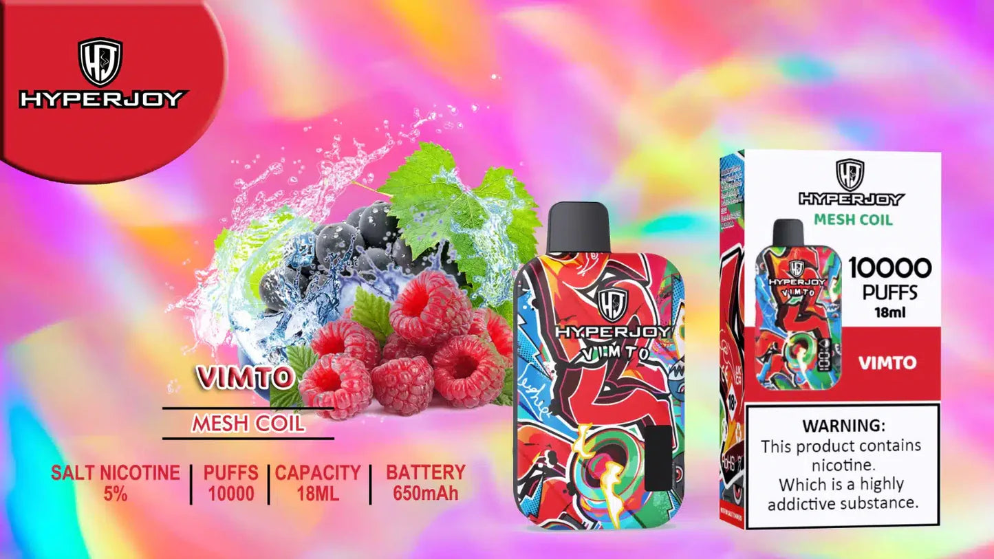 Hyperjoy 10000 Puffs Vape | Buy Online in Dubai, Abu Dhabi