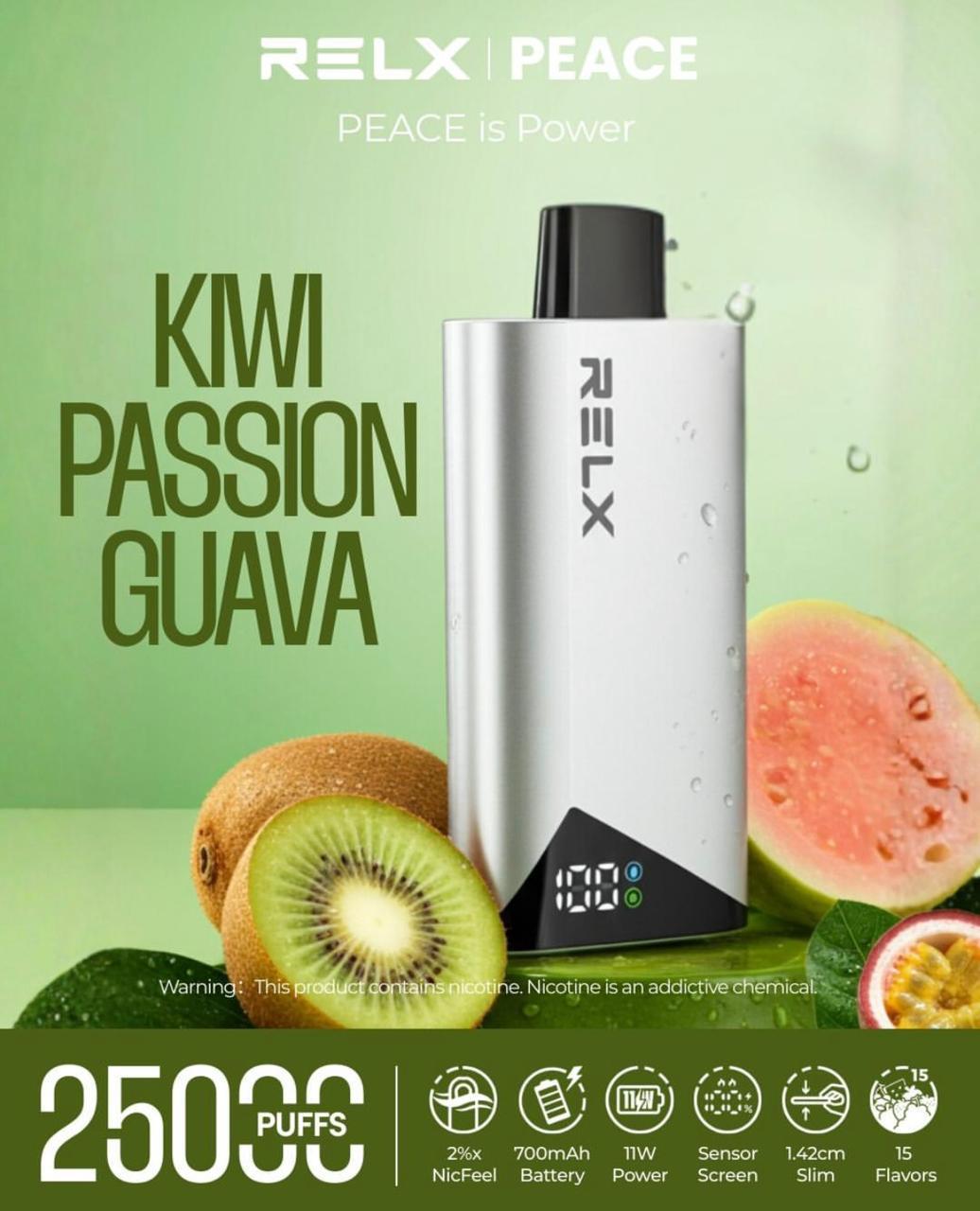 Relx Peace 25000 Puffs Disposable Vape UAE | Buy Online Dubai