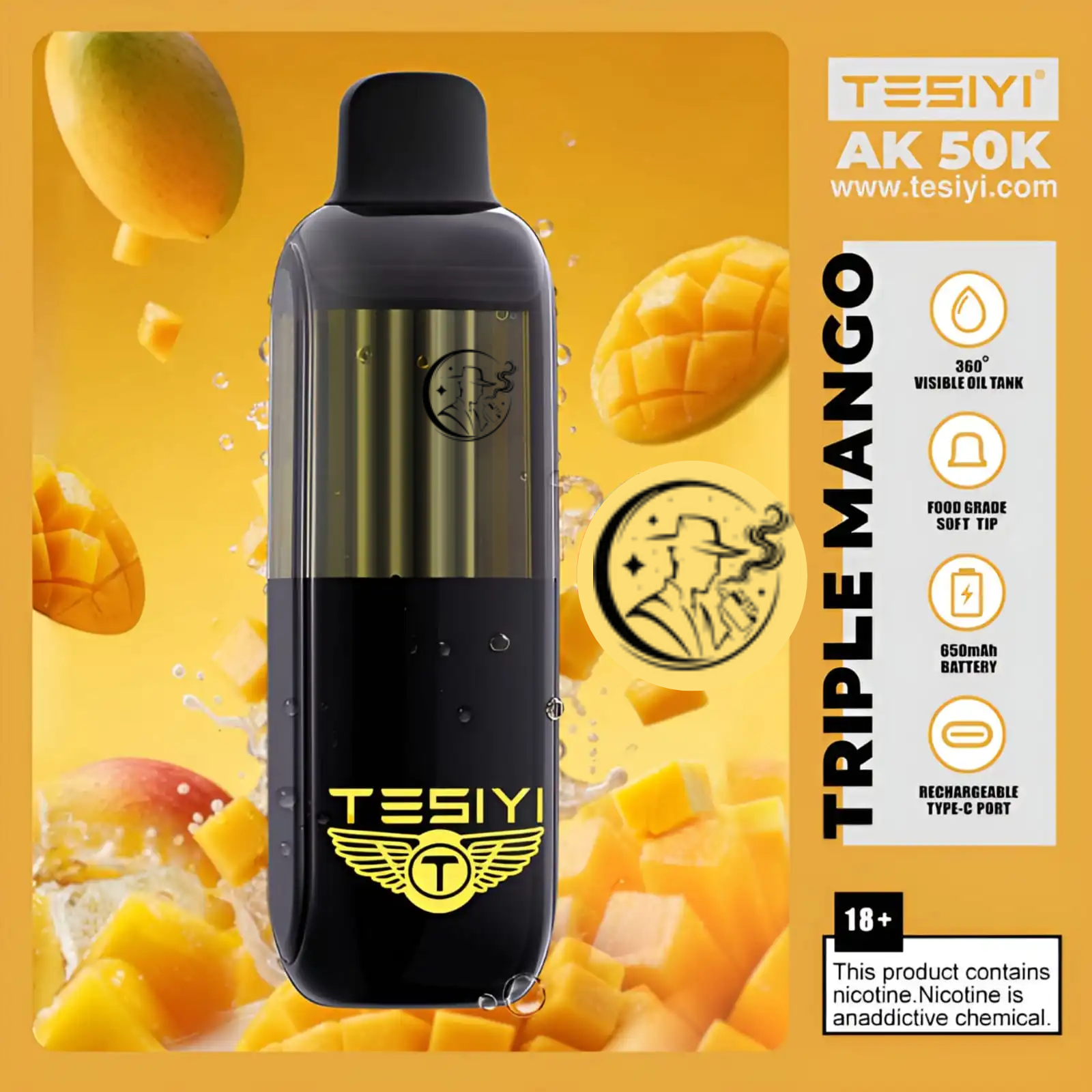 Tesiyi AK 50K Disposable Vape UAE – Buy Online Dubai