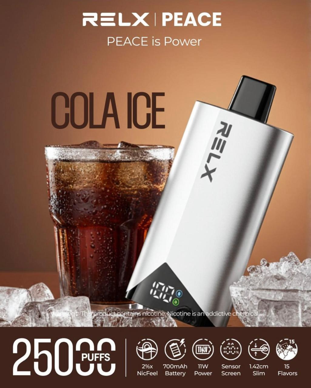 Relx Peace 25000 Puffs Disposable Vape UAE | Buy Online Dubai