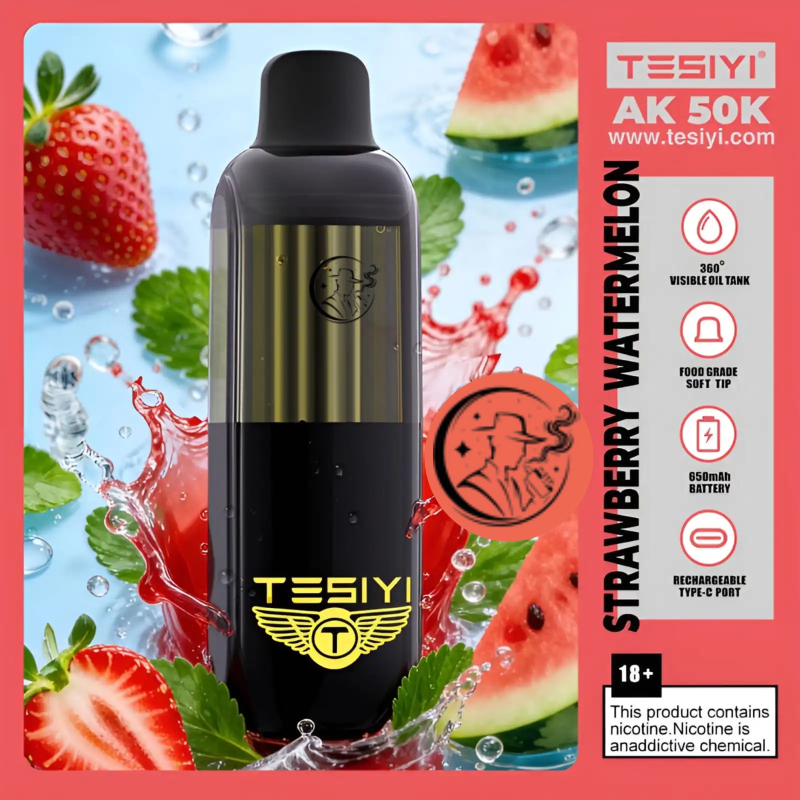 Tesiyi AK 50K Disposable Vape UAE – Buy Online Dubai