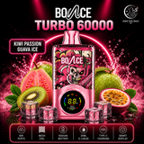 Bounce Turbo 60000 Puffs Disposable Vape – Dubai, UAE