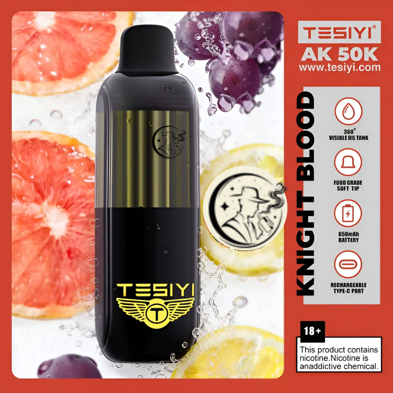 Tesiyi AK 50K Disposable Vape UAE – Buy Online Dubai