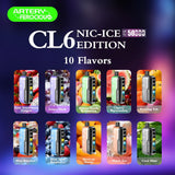 Artery Ferocious CL6 50000 Puffs Vape UAE | Fast UAE Delivery