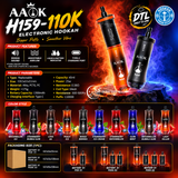 AAOK H159 110K Electronic Hookah Vape | Dubai UAE