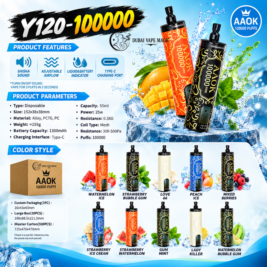 AAOK 100k Puffs Disposable Vape | Buy in Dubai UAE