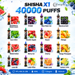 MFU Shisha X1 40000 Puffs Disposable Vape | Dubai UAE