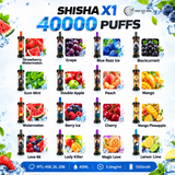 MFU Shisha X1 40000 Puffs Disposable Vape | Dubai UAE