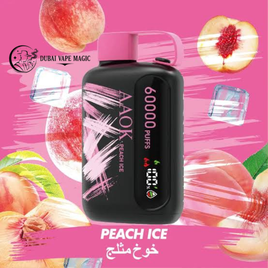AAOK 60k Puffs Black Edition Vape | Dubai Vape Magic