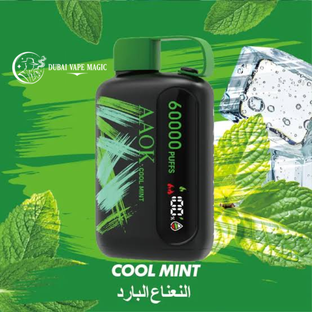 AAOK 60k Puffs Black Edition Vape | Dubai Vape Magic