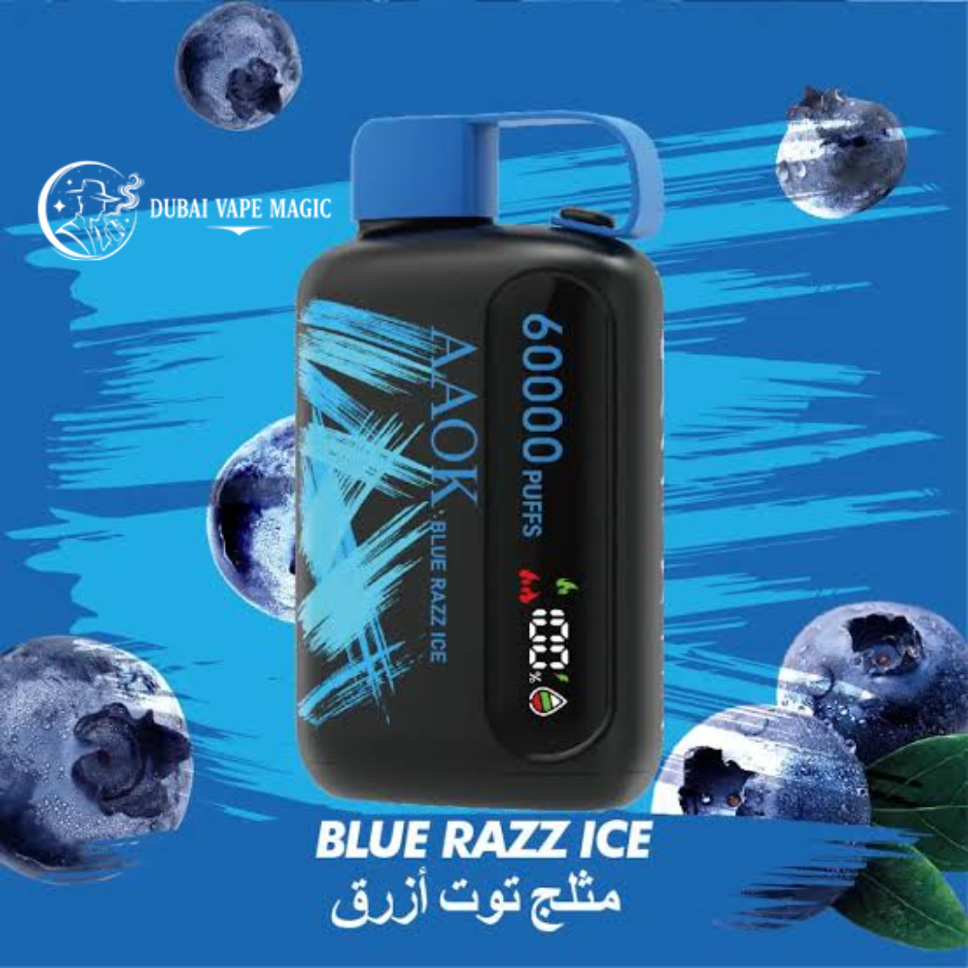 AAOK 60k Puffs Black Edition Vape | Dubai Vape Magic