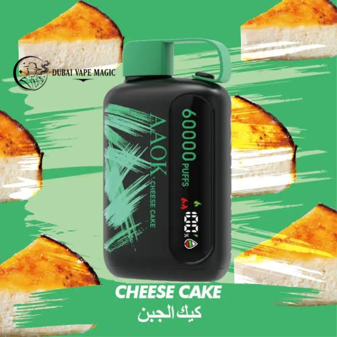 AAOK 60k Puffs Black Edition Vape | Dubai Vape Magic
