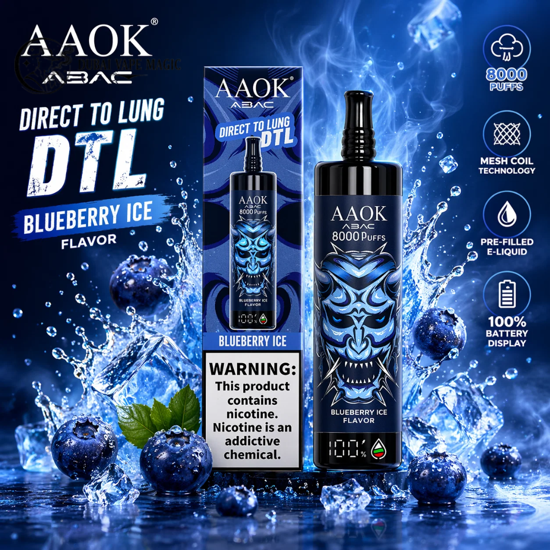 AAOK AK80000 Puffs DTL Vape Dubai | Buy Online UAE