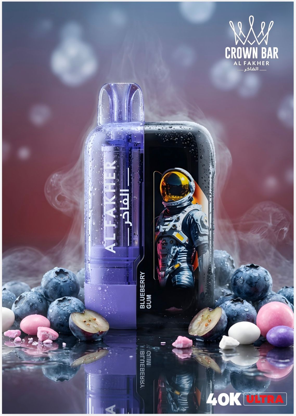 Al Fakher Crown Bar 40K Ultra Vape | Dubai Vape Magic