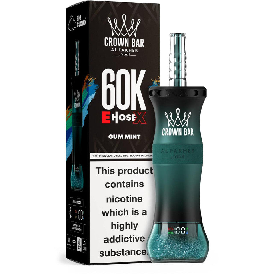 Al Fakher Crown Bar Hosh X 60000 Puffs Vape | Dubai Store