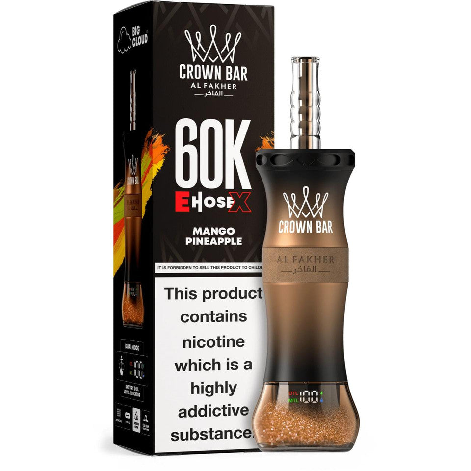 Al Fakher Crown Bar Hosh X 60000 Puffs Vape | Dubai Store
