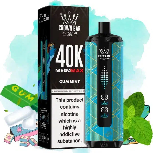 Al Fakher Crown Bar Mega Max 40000 Puffs Vape | Dubai Store