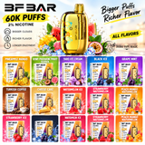 BF BAR Majic 60000 Puffs Disposable Vape Watermelon Ice Flavour 2% Nicotine Dubai Vape Magic