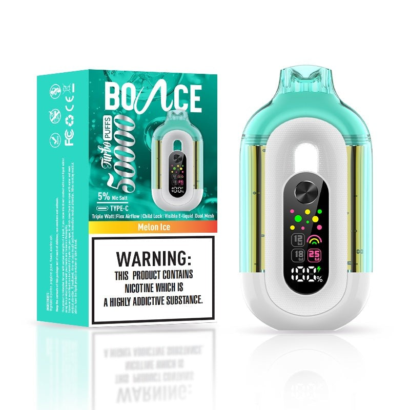 BOUNCE Turbo 50000 Puffs Vape (5%) | Dubai Vape Magic