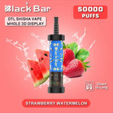 Black Bar 50000 Puffs DTL Shisha Vape | Dubai Vape Magic