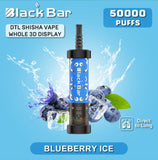 Black Bar 50000 Puffs DTL Shisha Vape | Dubai Vape Magic