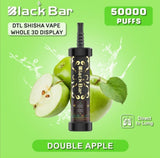 Black Bar 50000 Puffs DTL Shisha Vape | Dubai Vape Magic