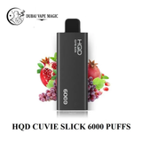 Buy HQD Cuvie Slick 6000 5% (50mg) Vape | Dubai Vape Magic