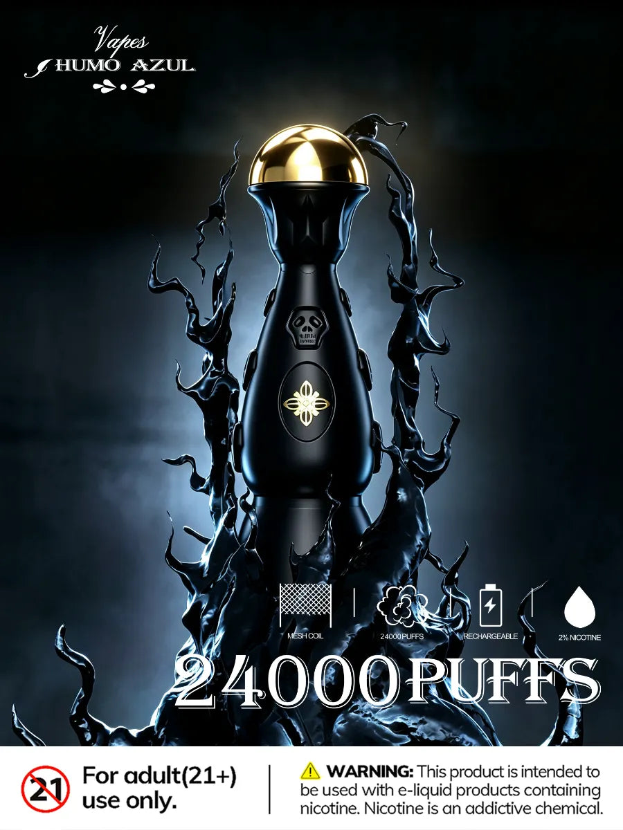 Buy Humo Azul Dark Night 24K Puffs Vape | Dubai Vape Magic