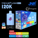 Buy JNR HexaFuse 6in1 120K Disposable Vape | Dubai Vape Magic