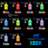 Buy JNR HexaFuse 6in1 120K Disposable Vape | Dubai Vape Magic