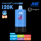 Buy JNR HexaFuse 6in1 120K Disposable Vape | Dubai Vape Magic