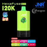 Buy JNR HexaFuse 6in1 120K Disposable Vape | Dubai Vape Magic