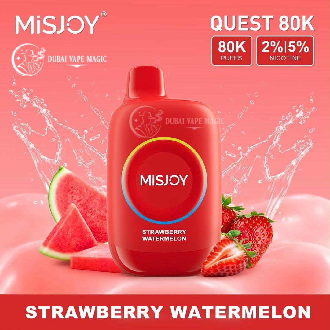 Buy Misjoy Quest 80K Puffs Vape Dubai | 2% & 5% Nicotine