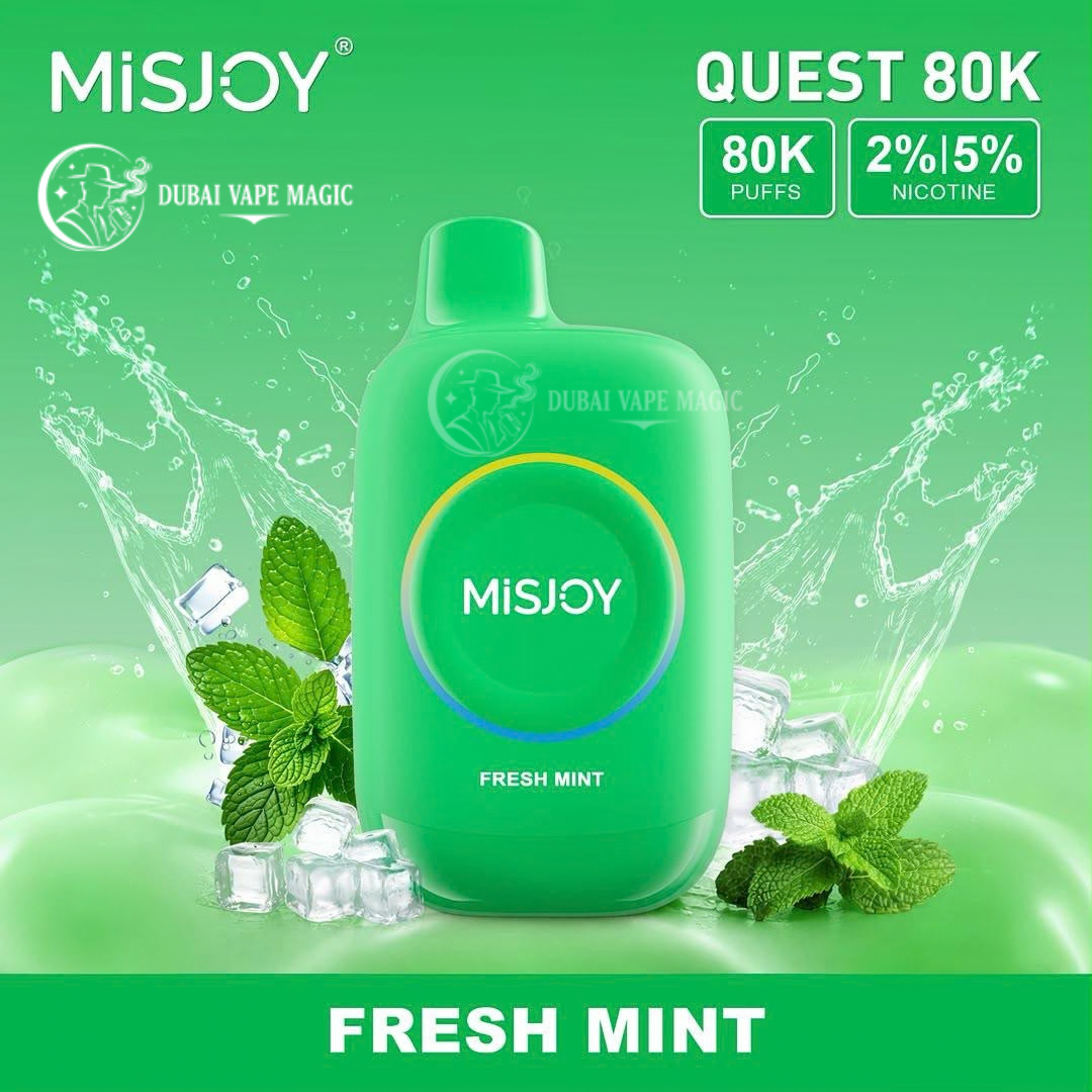 Buy Misjoy Quest 80K Puffs Vape Dubai | 2% & 5% Nicotine