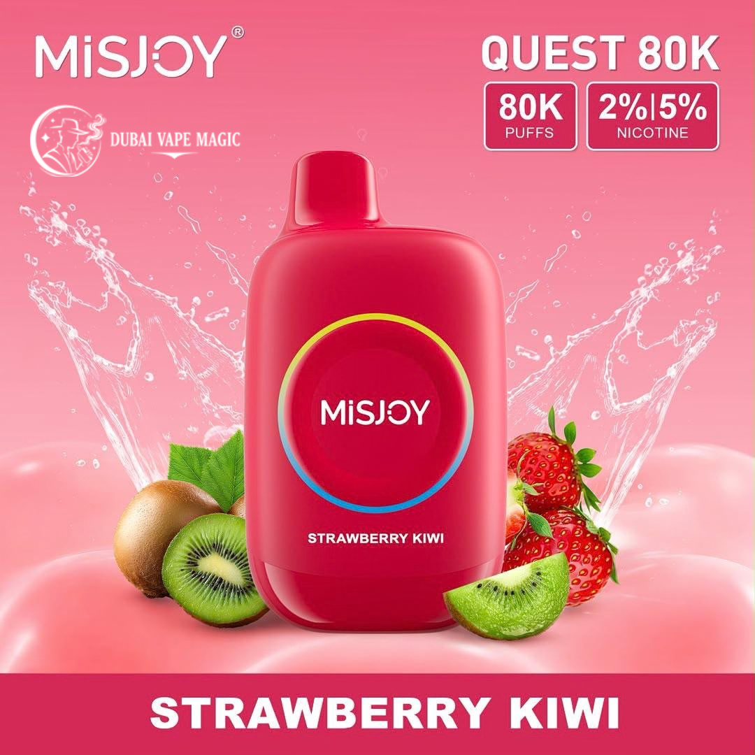 Buy Misjoy Quest 80K Puffs Vape Dubai | 2% & 5% Nicotine