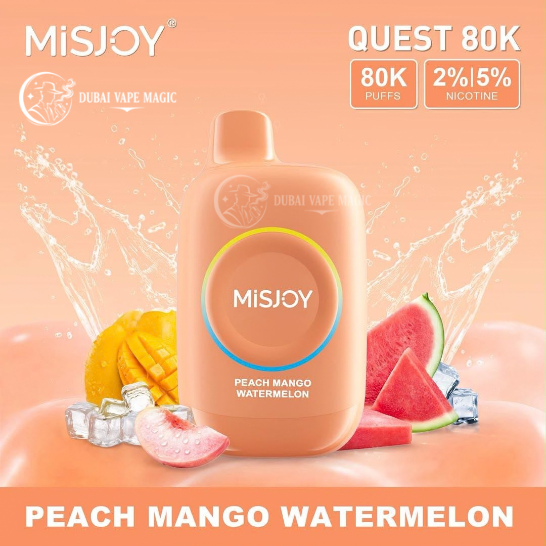 Buy Misjoy Quest 80K Puffs Vape Dubai | 2% & 5% Nicotine