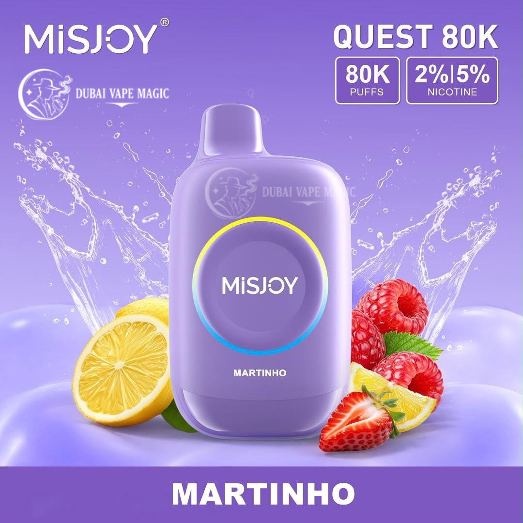 Buy Misjoy Quest 80K Puffs Vape Dubai | 2% & 5% Nicotine