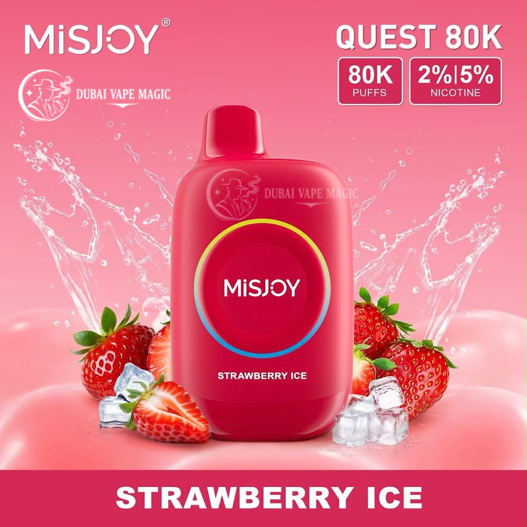 Buy Misjoy Quest 80K Puffs Vape Dubai | 2% & 5% Nicotine