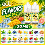 EDC Nic Salt 30ml 20mg E-Liquid Pineapple Mango Ice and Guava Ice available at Dubai Vape Magic UAE