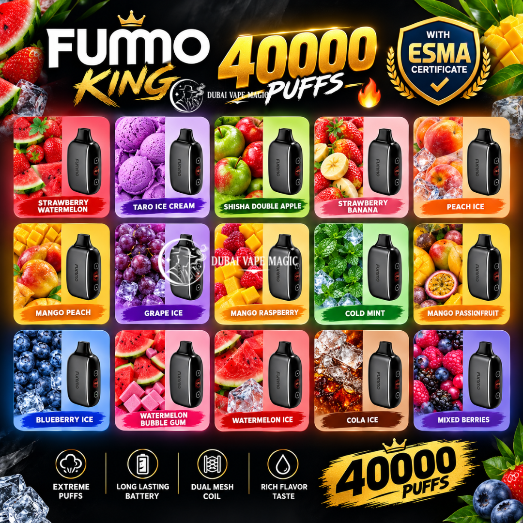FUMMO King 40000 Puffs Vape UAE | Buy Online Dubai Vape Magic