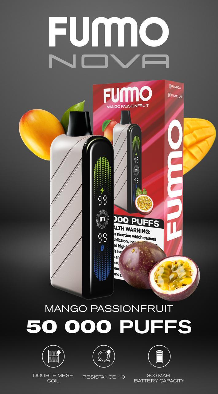 FUMO Nova 50000 Puffs Disposable Vape | Dubai Vape Magic