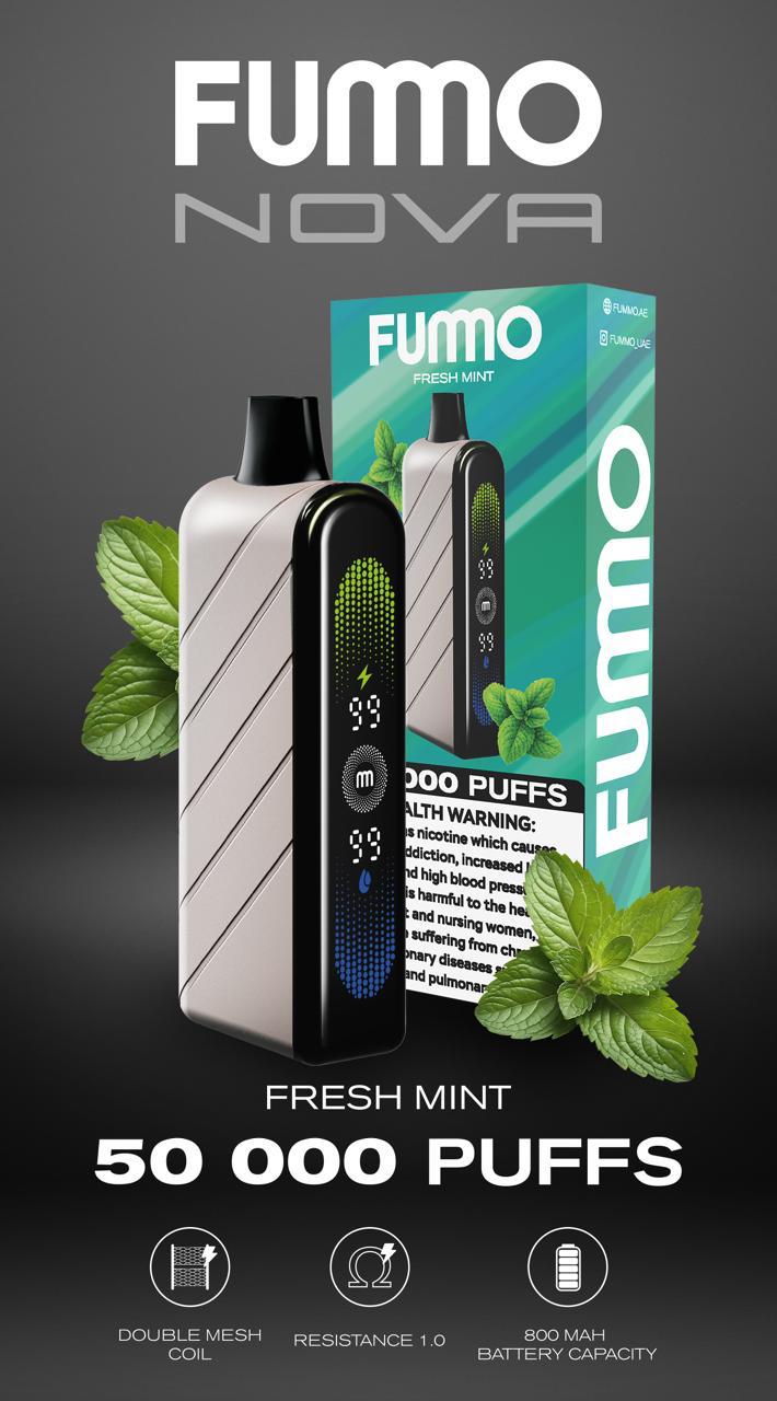 FUMO Nova 50000 Puffs Disposable Vape | Dubai Vape Magic